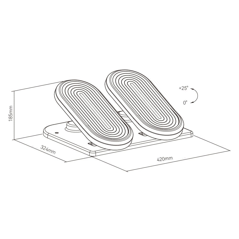 Repose-pieds ergonomique pour pédale de moteur
