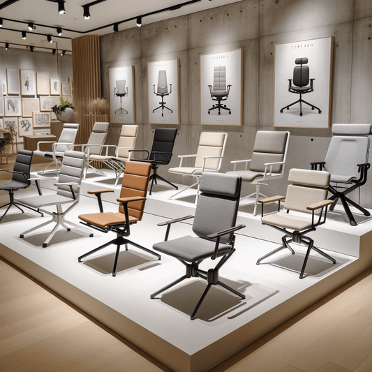 How folding chairs can be used to create unique seating arrangements and decorative elements