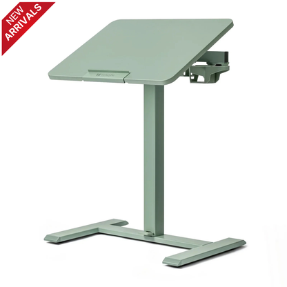 Hinomi Air Desk Height Adjustable, Tiltable, Foldable Desk with Wheels | Laptop Table