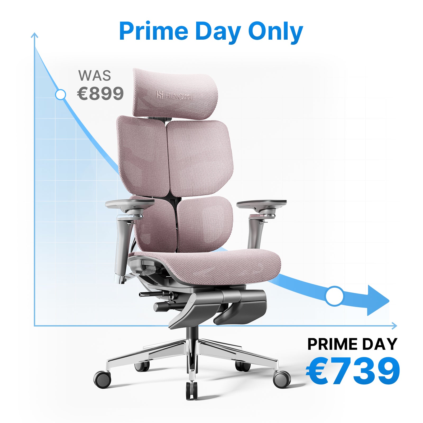 Hinomi X2 Pro Ergonomiczne Krzesło Biurowe (X1 Ulepszone)