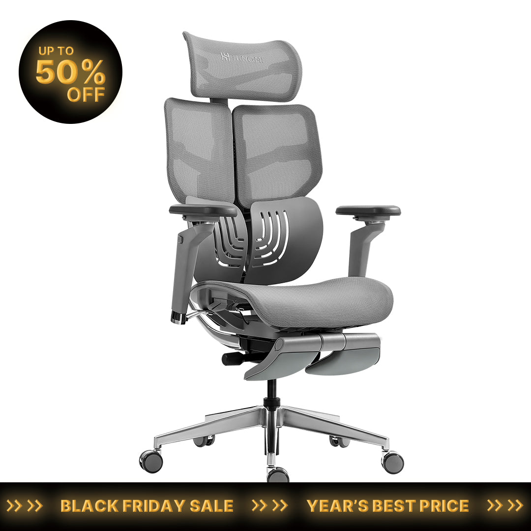 Chaise Ergonomique HINOMI X1: Conception Robuste, Confort Suprême