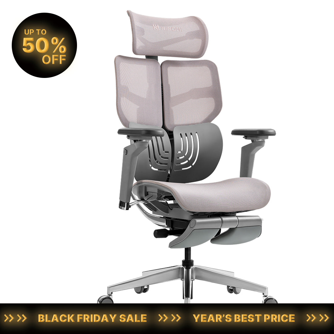 Chaise Ergonomique HINOMI X1: Conception Robuste, Confort Suprême