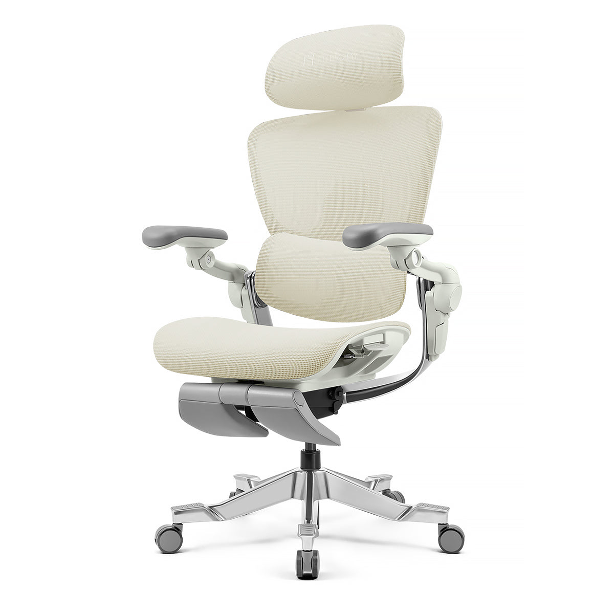 Ergonomiczne krzesło biurowe Hinomi H2 Pro z opcjonalnym podnóżkiem