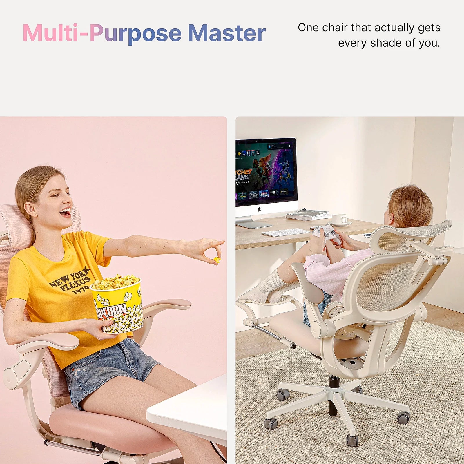 Hinomi Q2 Ergonomic Office Chair with Free Footrest